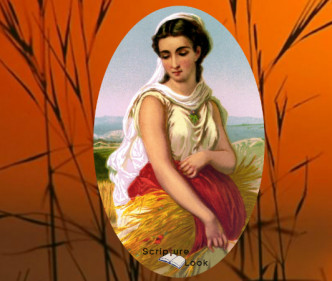 Woman Gleaning in the Harvest Fields